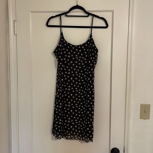 BP black floral dress
